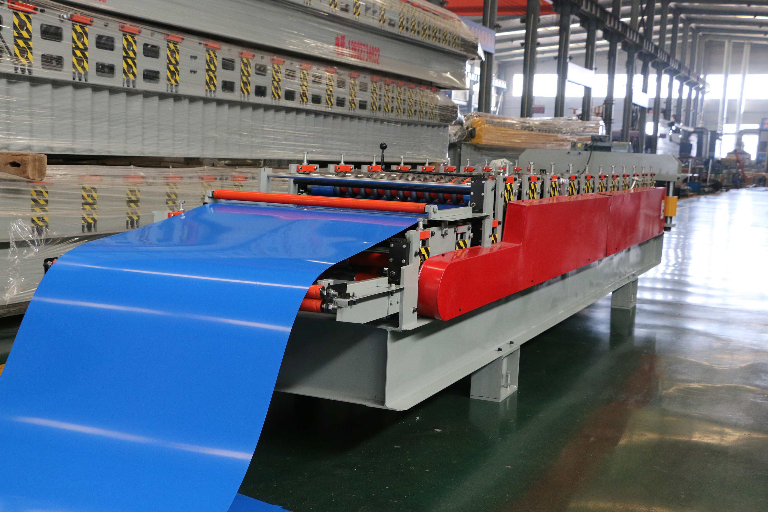 New double layer roof tile roll forming machine profile customize