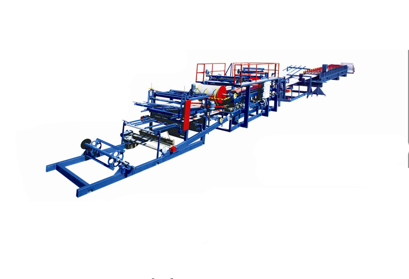 Color Steel EPS-Rockwool Sandwich Panel Production Line