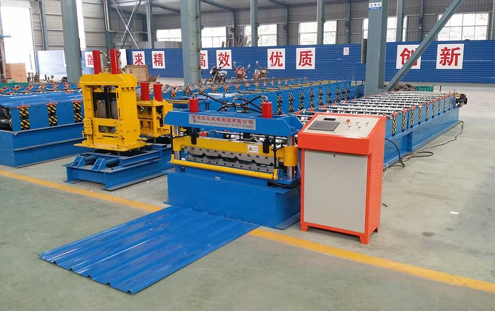 Roofing Sheet Roll Forming Machine (YX25-205-1025)
