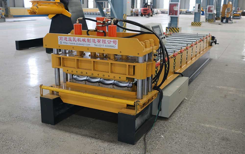 Classic Roof Tile Roll Forming Machine (YX18-200-800)
