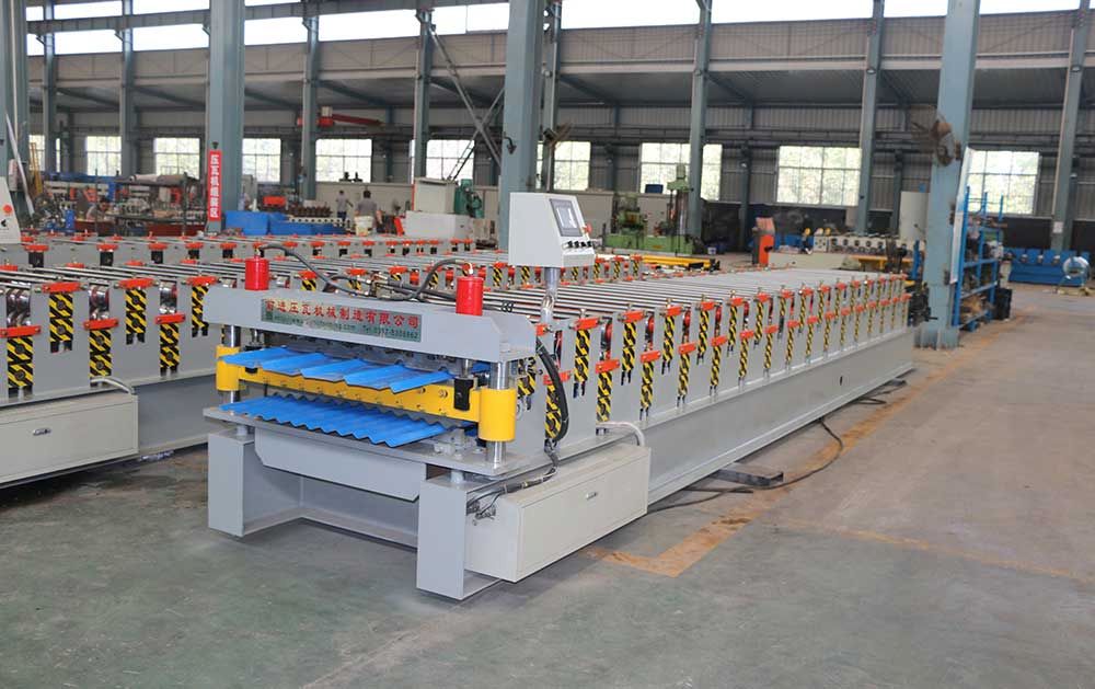 Double Layer Roof Sheet Roll Forming Machine (YX820-836)