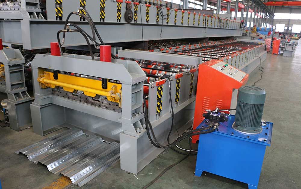 Galvanized Floor Decking Roll Forming Machine (YX51-341-1025)
