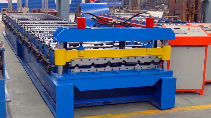 Box Profile Roof Sheet Roll Forming Machine