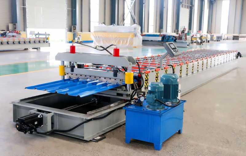 High Speed Roofing Sheet Roll Forming Machine