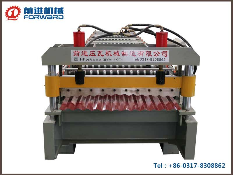 Zinc Corrugated Roofing Sheet Roll Forming Machine
