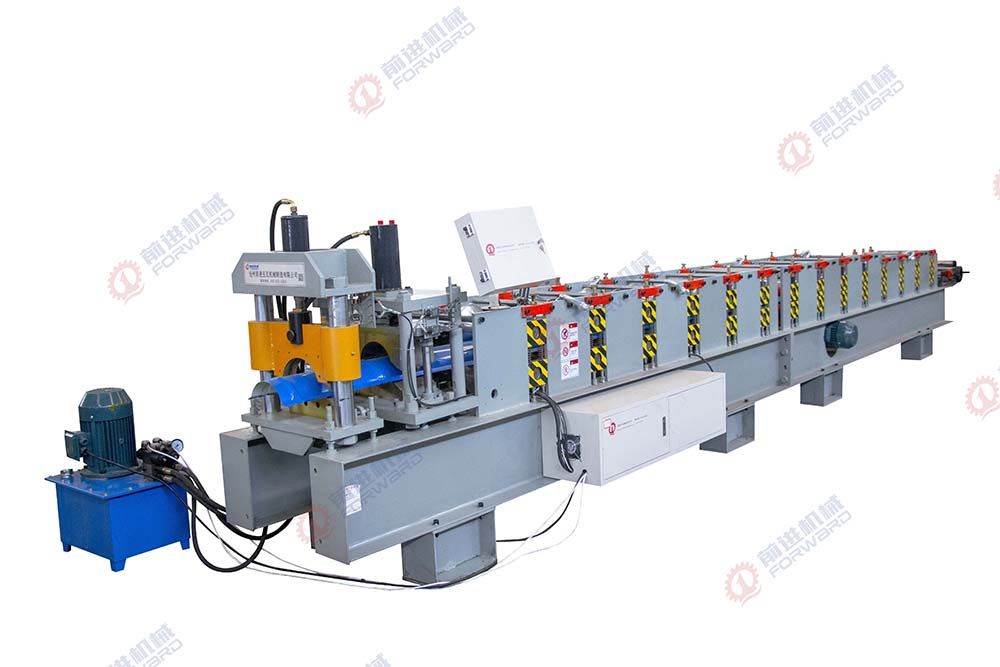 Automatic Tile Cutting Machine Galvanized Ridge Cap Zinc Roofing Sheet Roll Forming Machine