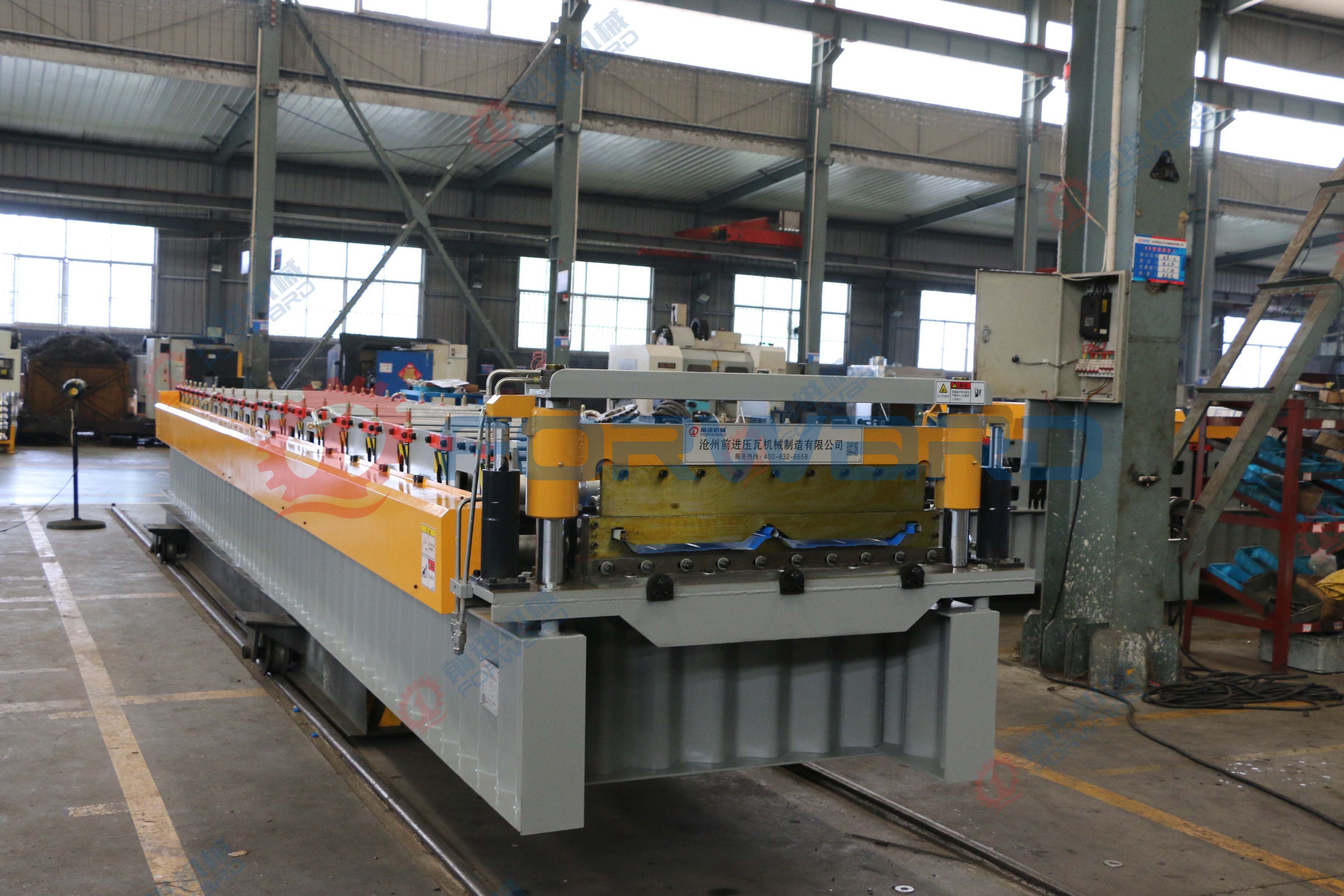 High-altitude special roof tile roll forming machine YX51-410-820