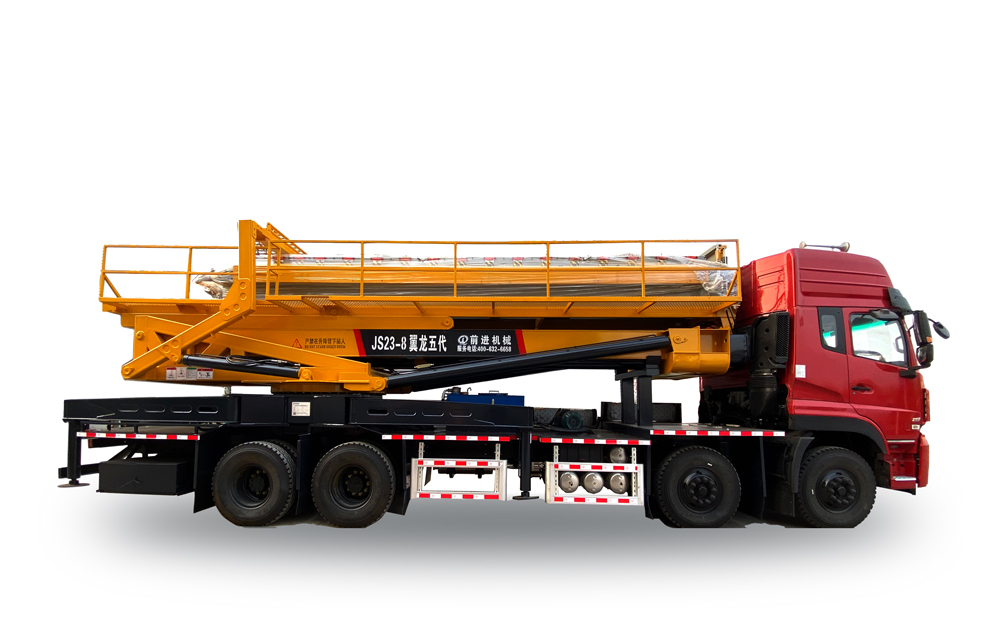 Heavy Duty Hydraulic Lifting Platform For PEB Roofing Work